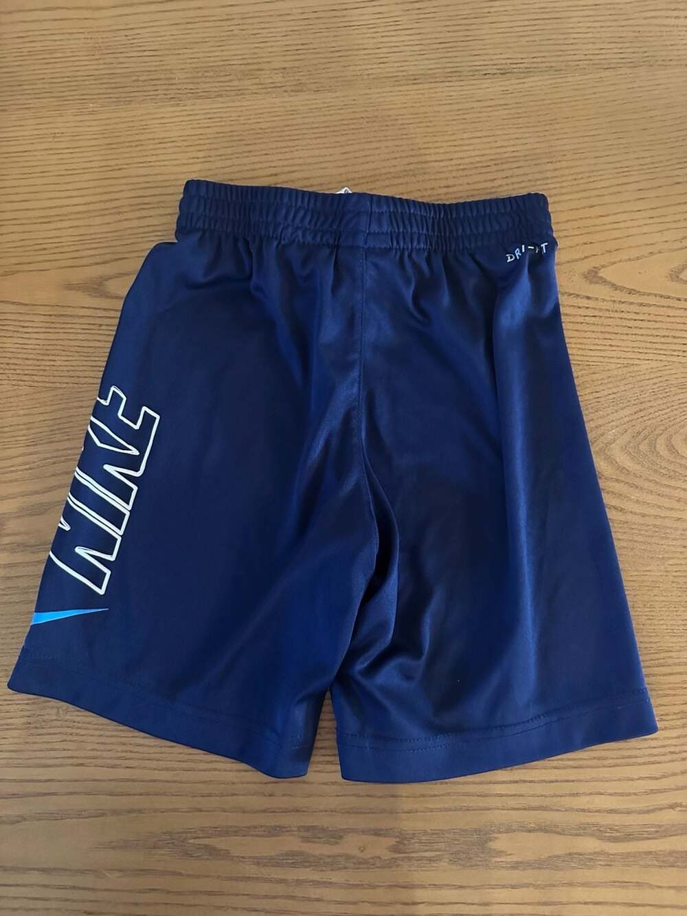 Nike Dri-Fit Shorts Size 7/L Blue Athletic